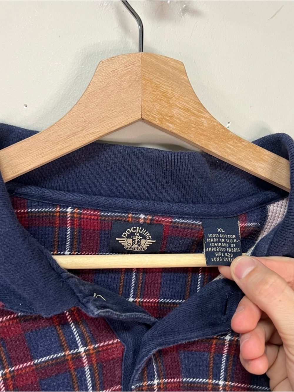 Dockers Plaid Rugby - Picture 3 of 3